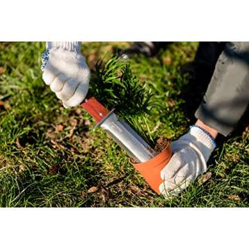 HOKURU Hori Hori Knife - Versatile Gardening Tool with Sheath