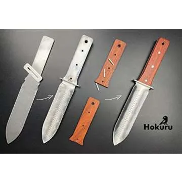 HOKURU Hori Hori Knife - Versatile Gardening Tool with Sheath