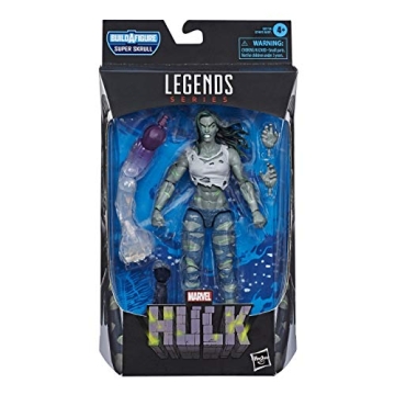 Marvel Hasbro Legends Series 6" Collectible Action Figure Hulk Toy, Premium Design & 2 Accessories, ...