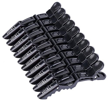 HH&LL Hair Clips for Women – Salon Quality, Non-Slip Grip – 10Pack