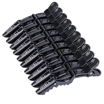 HH&LL Hair Clips for Women – Salon Quality, Non-Slip Grip – 10Pack