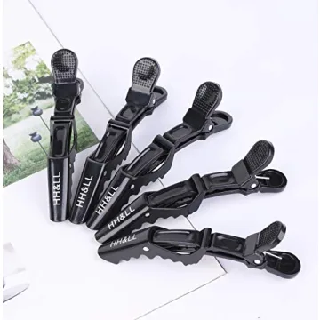 HH&LL Hair Clips Women Salon Quality Non-Slip Grip 10Pack
