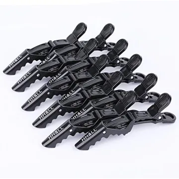 HH&LL Hair Clips Women Salon Quality Non-Slip Grip 10Pack
