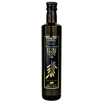 Granja Flor - Premium Extra Virgin Olive Oil, Spanish Oil, First Cold-Pressed, Low Acidity | 500ml |...