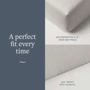 GroundLuxe Organic Fitted Grounding Sheet in Gray for a King Size Bed