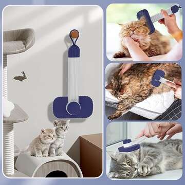 Garstor Self Cleaning Dog & Cat Brush for Shedding