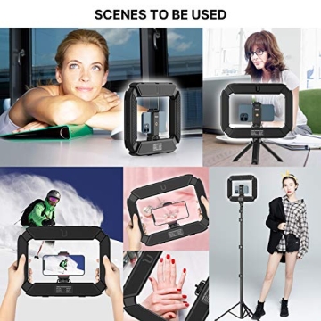 ULANZI Video Rig with Adjustable Ring Light for Creators