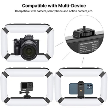 ULANZI Video Rig with Adjustable Ring Light for Creators