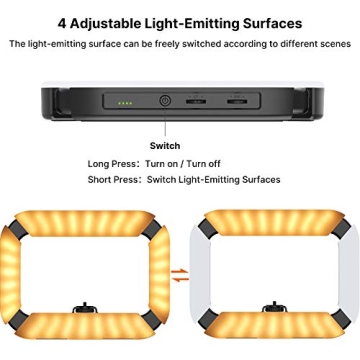 ULANZI Video Rig with Adjustable Ring Light for Creators