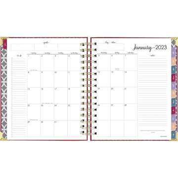 AT-A-GLANCE 2023 Daily & Monthly Planner - Harmony, Hardcover