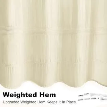 Stylish Seasonwood Beige Shower Curtain for Elegant Bathrooms