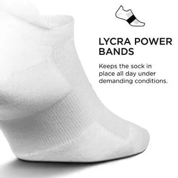 Feetures High Performance Max Cushion Ankle Socks - Eco-Friendly, No-Show Design for Men & Women