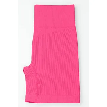 Stylish QINSEN High Waisted Leggings and Sports Bra Set