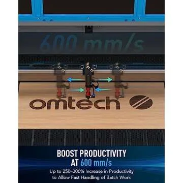OMTech 150W CO2 Laser Engraver for Precision Projects