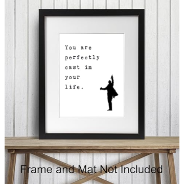 8x10 Unframed Broadway Motivational Quote Print