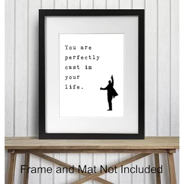 8x10 Unframed Broadway Motivational Quote Print