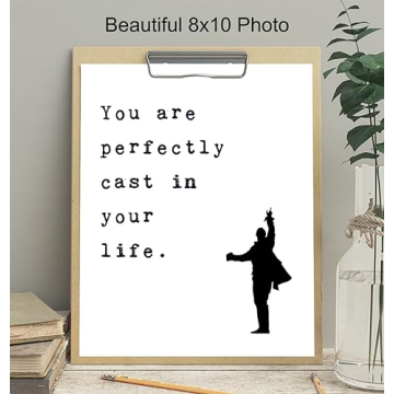 8x10 Unframed Broadway Motivational Quote Print