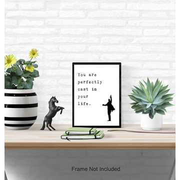 8x10 Unframed Broadway Motivational Quote Print