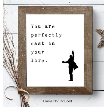 8x10 Unframed Broadway Motivational Quote Print