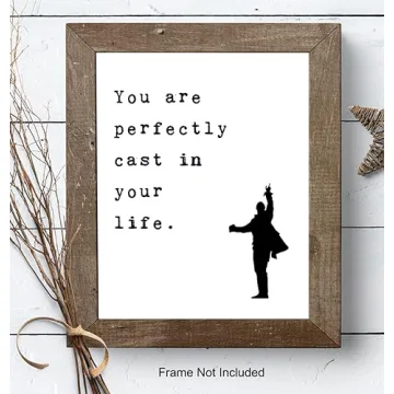 8x10 Unframed Broadway Motivational Quote Print