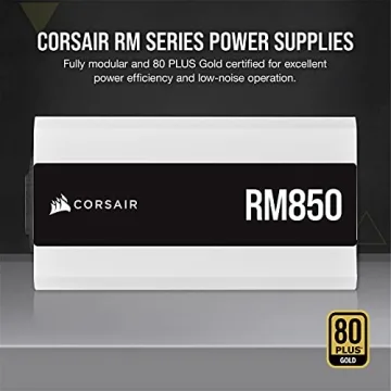Corsair RM850 Fully Modular 850W Power Supply - Quiet & Reliable