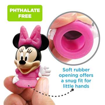 Disney Mickey Mouse & Friends Finger Puppets - Party Favors, Educational, Bath Toys