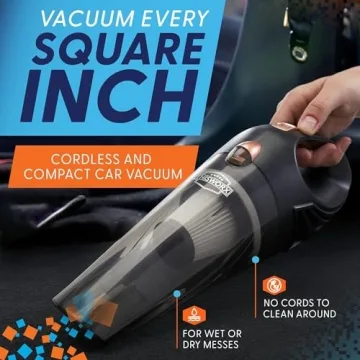 ThisWorx Portable Handheld Vacuum with Rechargeable Battery