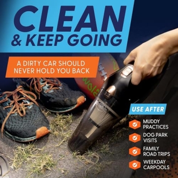 ThisWorx Portable Handheld Vacuum with Rechargeable Battery