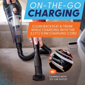 ThisWorx Portable Handheld Vacuum with Rechargeable Battery