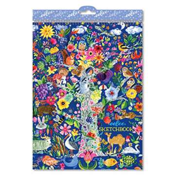 eeBoo: Tree of Life Sketchbook/60 Pages, Inspires Artists of All Ages, Allows Doodling, Coloring, Sk...