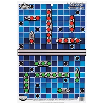 Birchwood Casey Battle Target - Fun Shooting Target 8 Pack