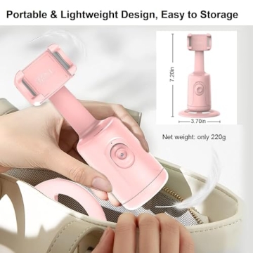 Auto Tracking Tripod for Content Creators - Hands-Free Video