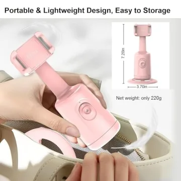 Auto Tracking Tripod for Content Creators - Hands-Free Video