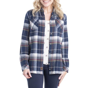 Legendary Whitetails Cottage Escape Flannel Shirt - Stylish and Comfortable Women's Clothing