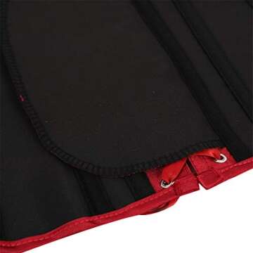 Plus Size Zhitunemi Underbust Corset in Wine Red