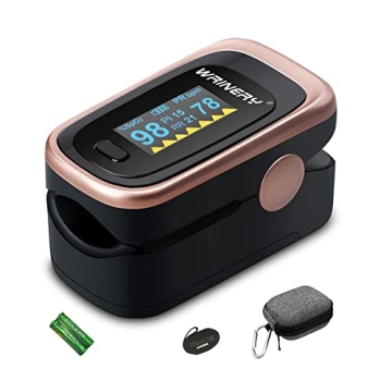 WRINERY Pulse Oximeter - Accurate Oxygen & Pulse Monitor