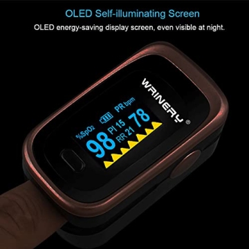 WRINERY Pulse Oximeter - Accurate SpO2 & Pulse Monitor