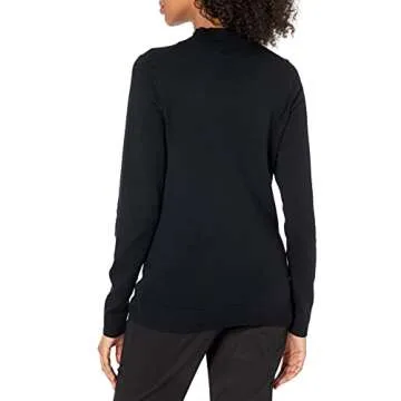 Amazon Essentials Lightweight Mockneck Sweater for Women