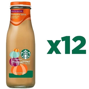 Starbucks Pumpkin Spice Frappuccino 12-Pack 13.7 fl oz Bottles