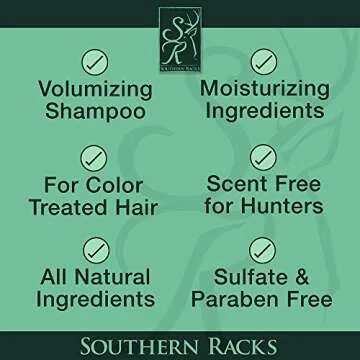 Southern Racks Scentless Hunter Hair Conditioner - Natural