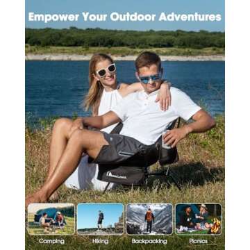 MOON LENCE Ultralight Portable Camping Chairs for Outdoor Fun