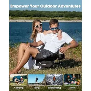 MOON LENCE Ultralight Portable Camping Chairs for Outdoor Fun