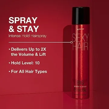 SexyHair Big Spray & Stay Hairspray for Extreme Hold and Shine
