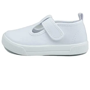 LAWBUCE Toddler Girls T-Strap Sneakers Comfortable Fit