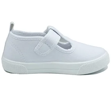 LAWBUCE Toddler Girls T-Strap Sneakers Comfortable Fit