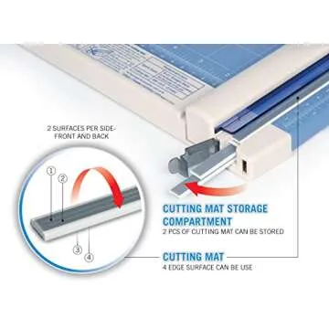 Precision Cutting with CARL 18 Inch Rotary Paper Trimmer
