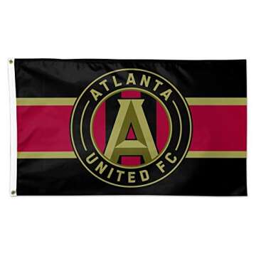 WinCraft Atlanta United FC Stripe Flag 3'x5' - Show Your Team Spirit!