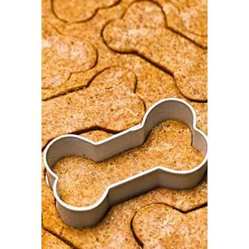 Fox Run Dog Bone Cookie Cutter Set, Stainless Steel, 3-Piece