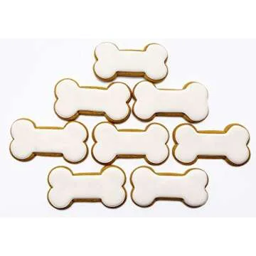 Fox Run Dog Bone Cookie Cutter Set, Stainless Steel, 3-Piece