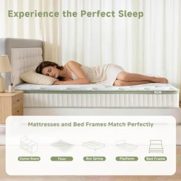 12" Full Size Memory Foam Hybrid Mattress in a Box